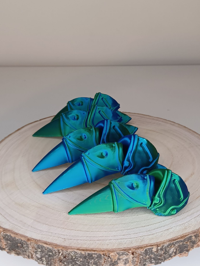 Green Blue Cosplay Talons