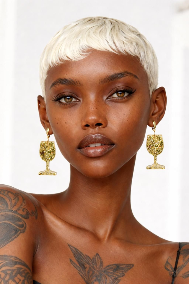 Boucles Wild Glow West -Collection Champagne 