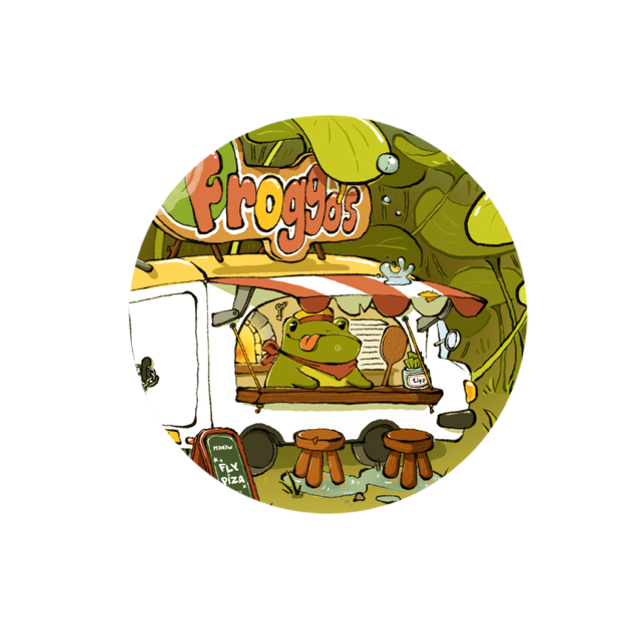 BADGE 60MM | Froggo's
