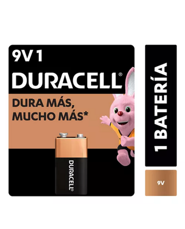 Bateria de Duracell de 9 volt