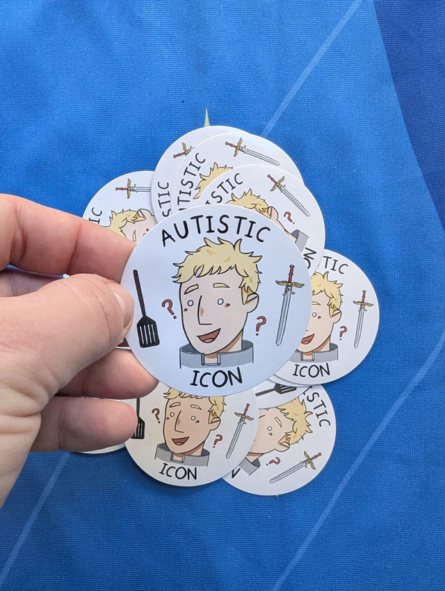 Delicious in Dungeon Laios Sticker