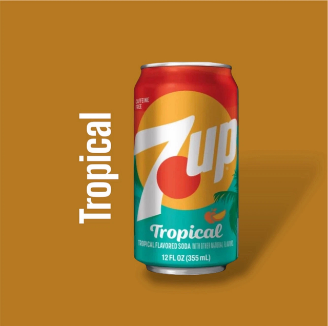 7UP Tropical 355ml