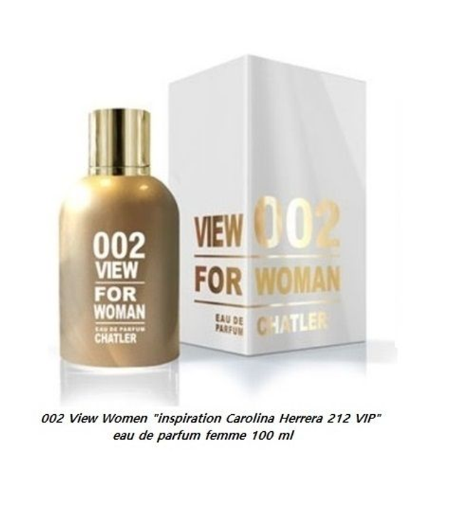 002 View Women "inspiration by Carolina Herrera 212 VIP" eau de parfum femme 100 ml