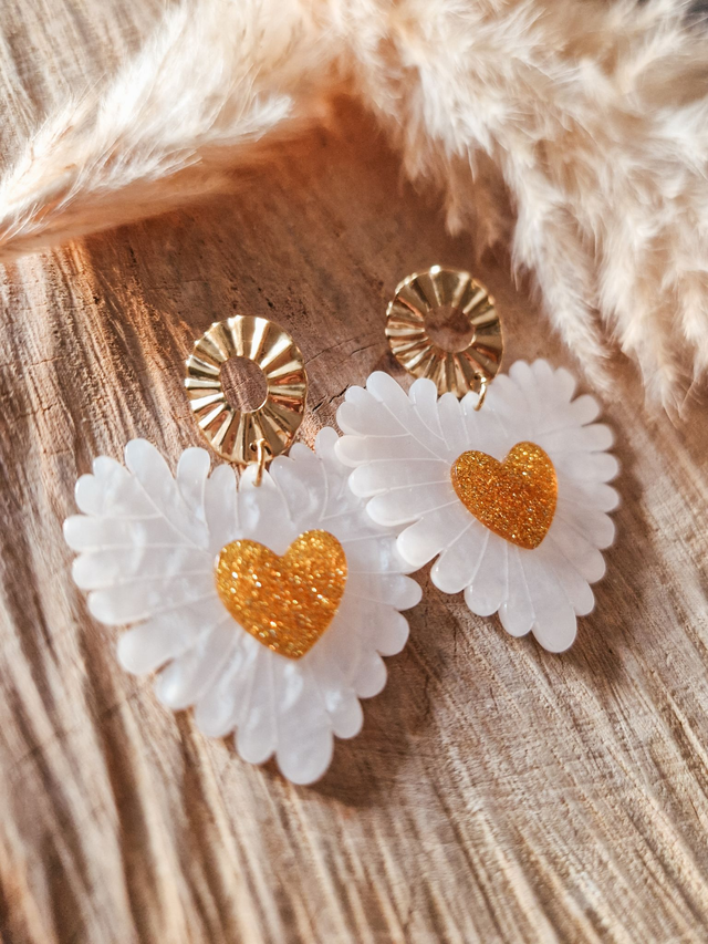 Boucles d'oreilles "Pétales d'amour"