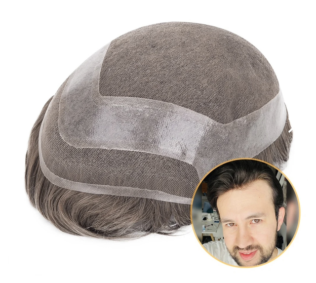 Thin Skin Perimeter with Lace Front Hair System