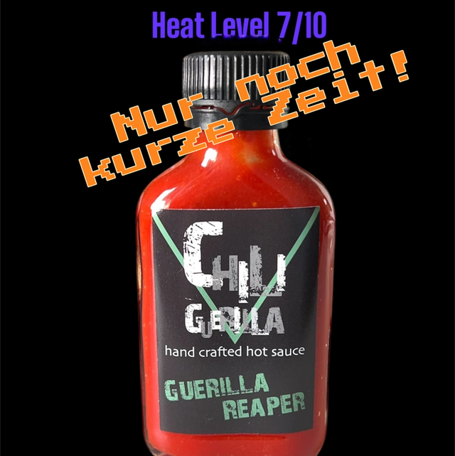 "Guerilla Reaper" Chiliguerilla Hand Crafted Hot Sauce 100ml. 14,95€/100ml