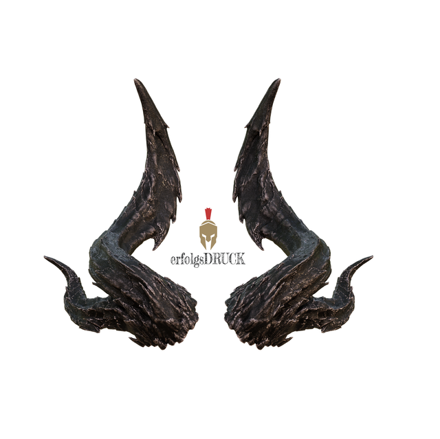 BG - Raphael Cosplay - Hörner | passend für Baldurs Gate 3 Cosplay | 3D Druck | Replikat Replica | Fan-Art Prop