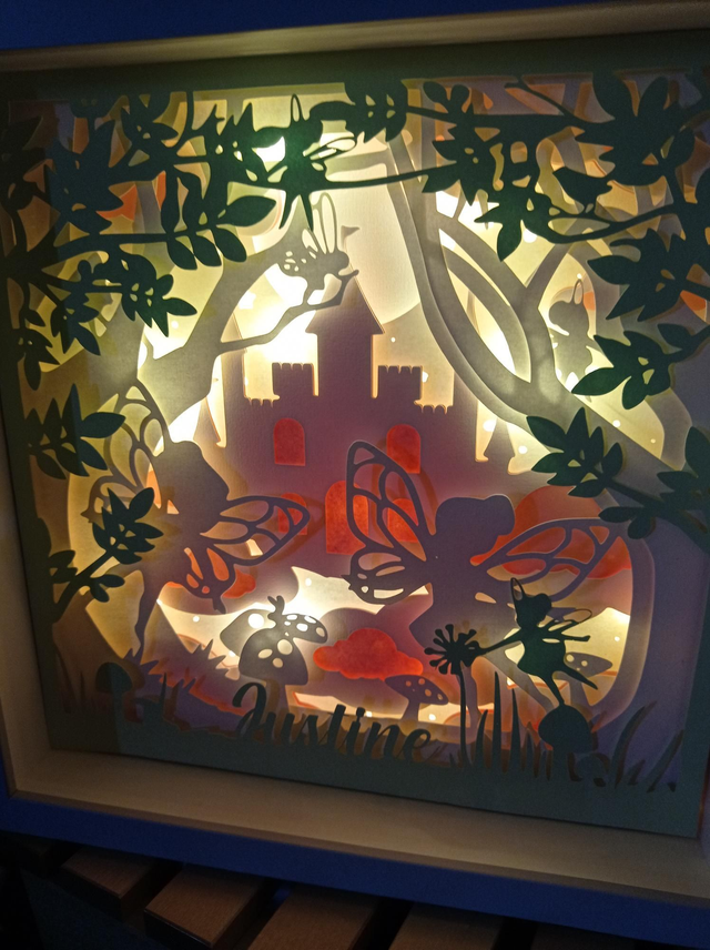 Boîte à lumière "Mini fées"