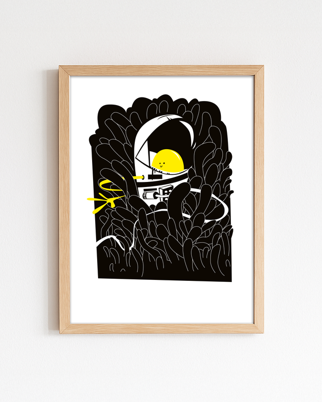 The Stranger | A4 print