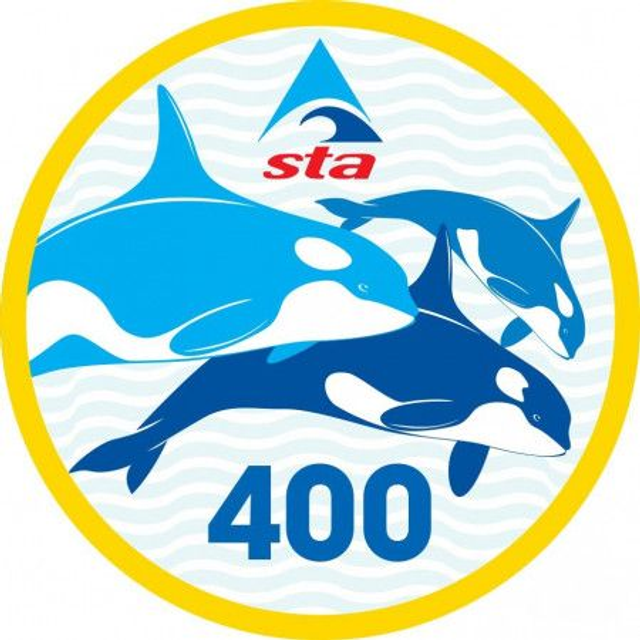 400 Metres - Certificate with Badge