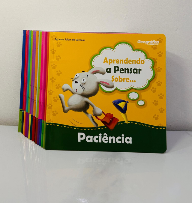 Colecao aprendendo a pensar sobre...`... 17 livros
