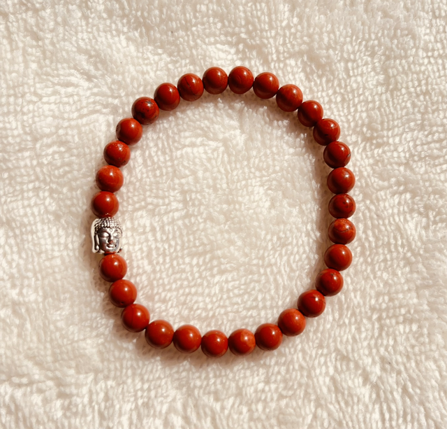 Force  - Protection - Courage - Jaspe Rouge Chakra Racine