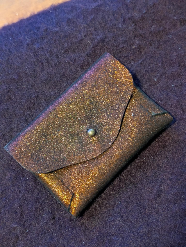 Porte monnaie cuivré por014