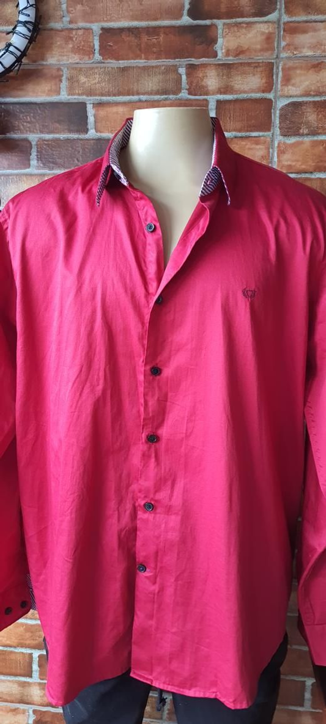 Camisa Social Manga Longa. T/6. 