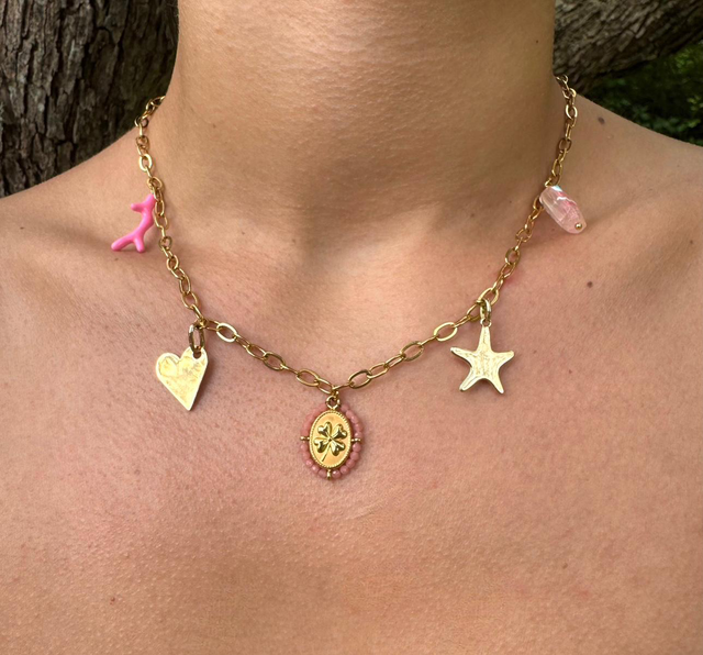 Collier Charms Roseline