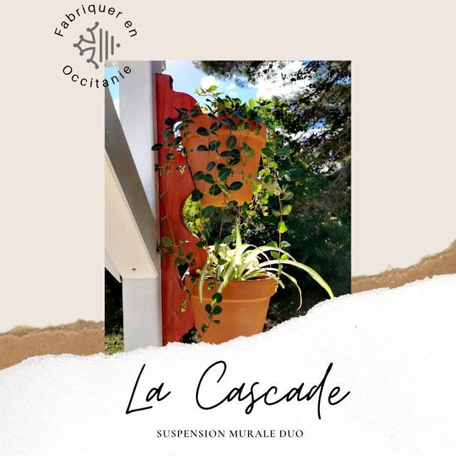 Suspension Murale Duo - 2 Plantes