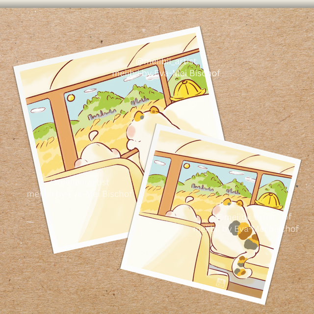 Nugget und Salt auf Reise