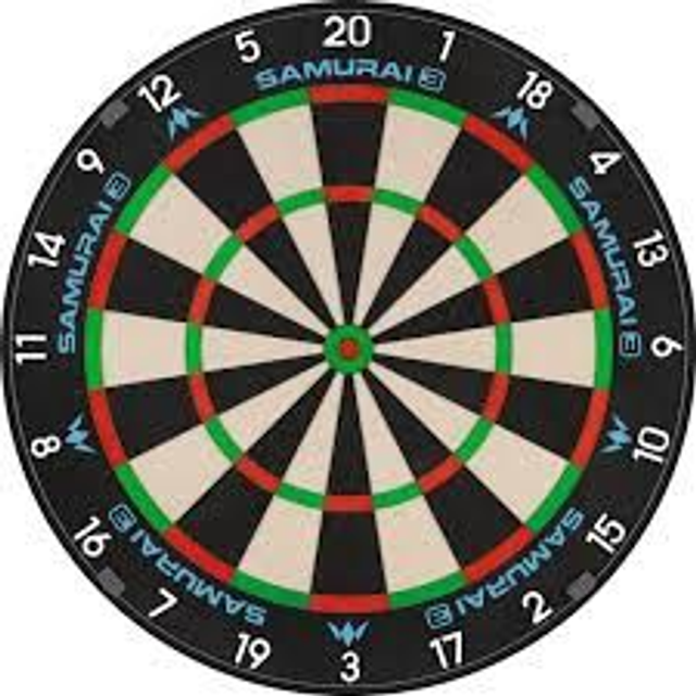 Mission Samurai 3 Professional Dartboard