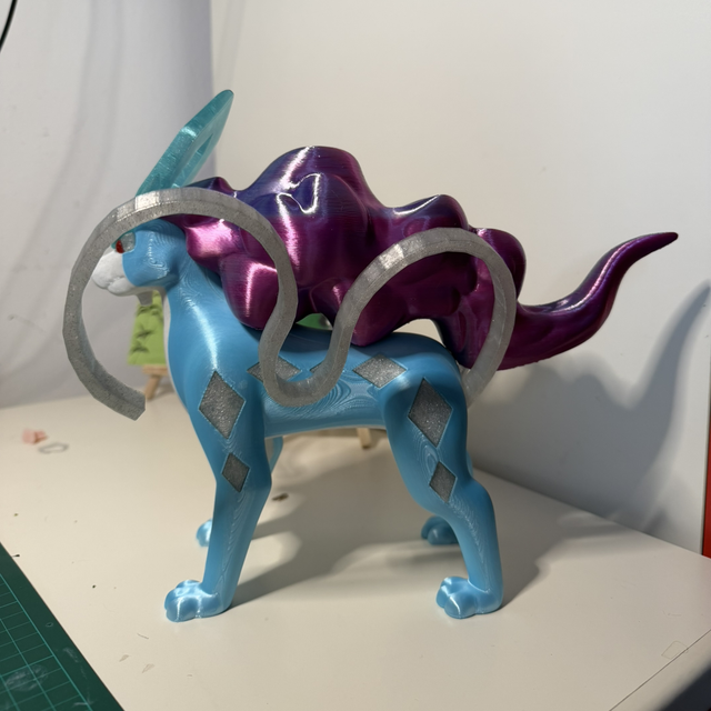 Fanart pla effetto multicolor o glitter