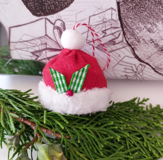 Décoration de Noël - 3 bonnets