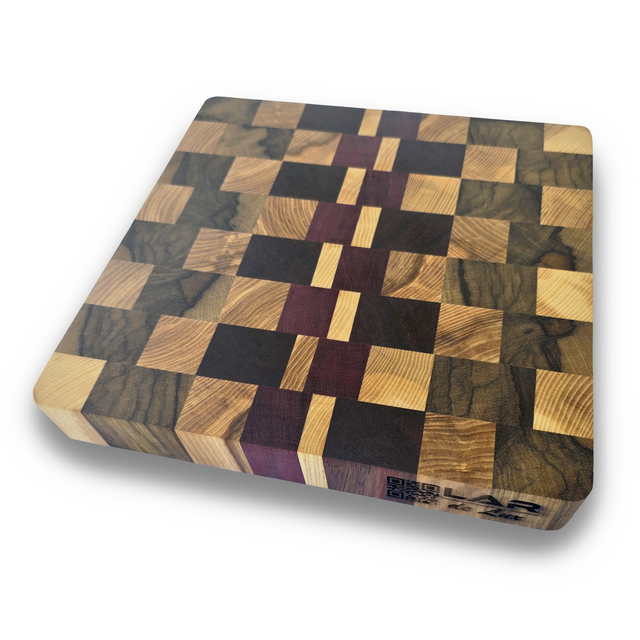  Sztorcowa deska do krojenia, 28,5x27x4cm, Amarant Bodo Frake Jesion