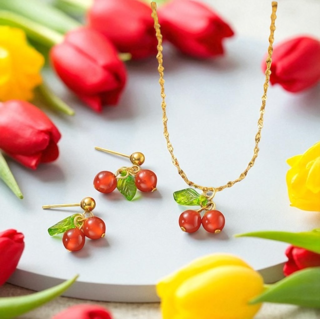 Parure MAËLY | en acier inoxydable 