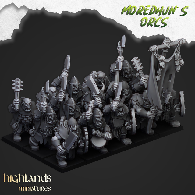 Orcs with Hand Weapons