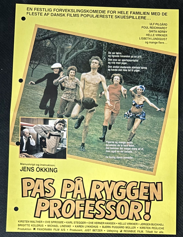 Pas På Ryggen Professor