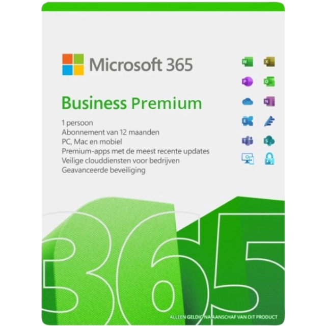 Microsoft 365 voor Bedrijven Premium - 1 maand