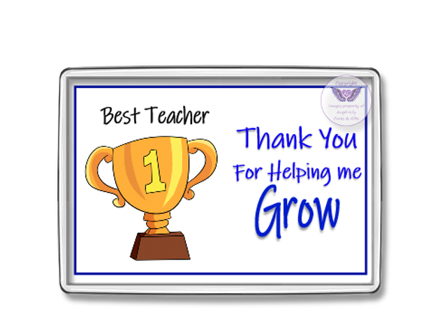 Schools Out Oblong Fridge Magnet FM08