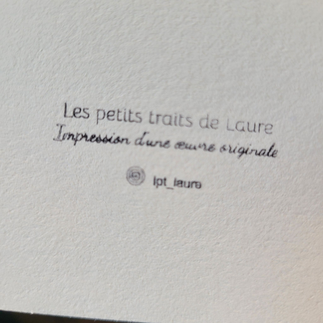 Carte "Le petit panda roux"