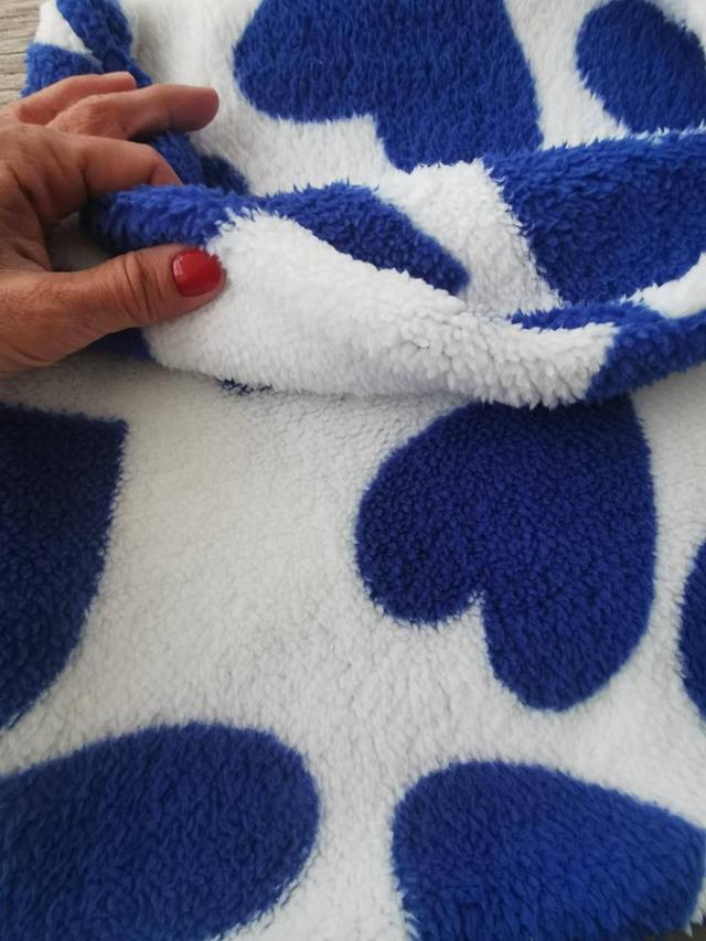 Snood LOUIS coeur bleu