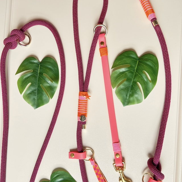 Handsfree leiband "bordeaux"