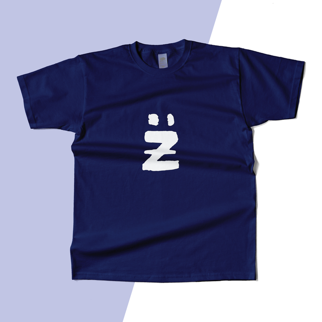 T-shirt Bleu Zarhzä 
