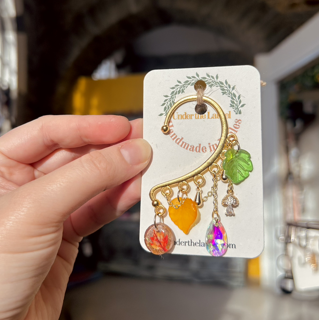 Autumn Ear Cuff - Gold