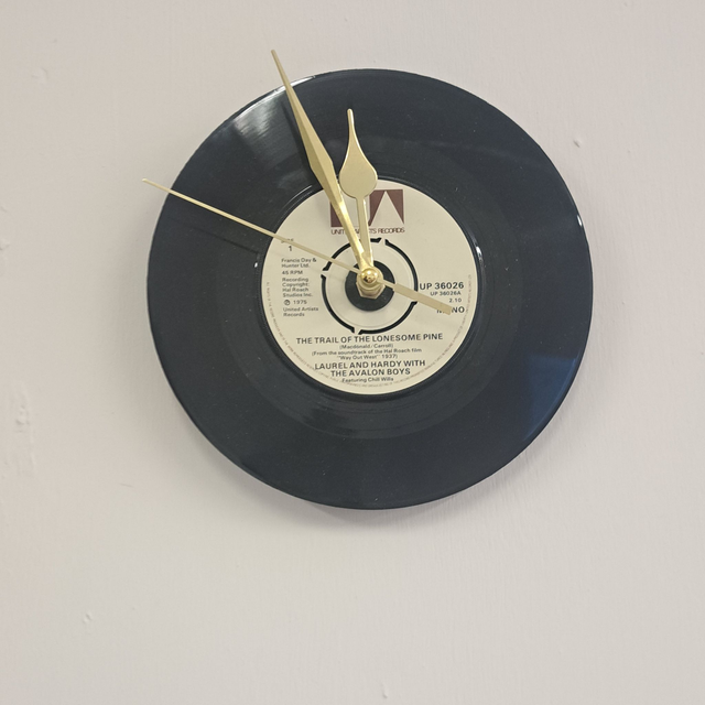 7 " Vinyl Clock