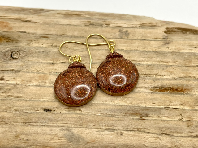 Coffee Sparkle Baubles