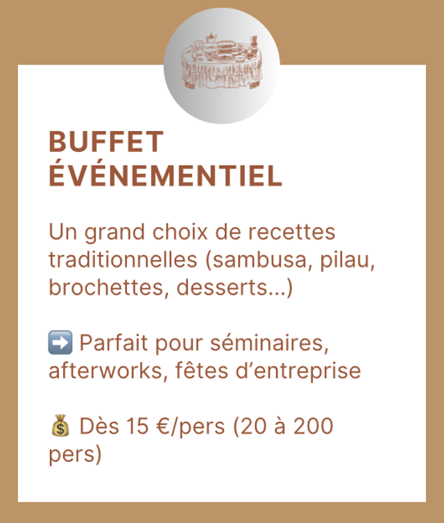 Buffet Événementiel