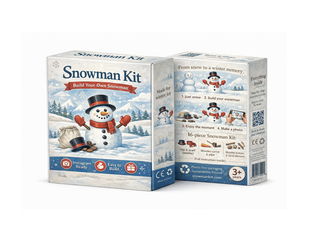 Snowman Kit – DIY Schneemann Zubehör