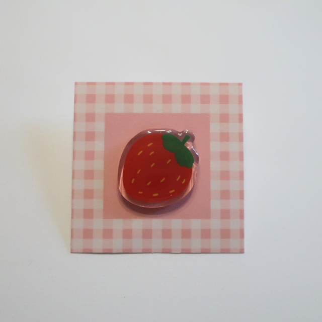 Pin's - fraise