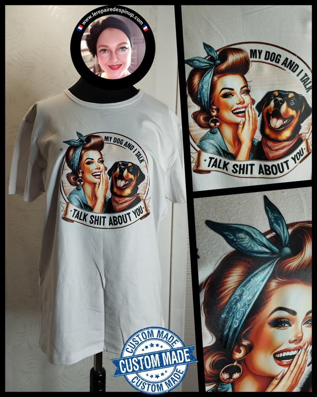 T-shirt My Dog T44/46, promo de Noël 