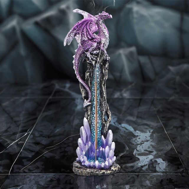 Mythic Crystal Incense Holder
