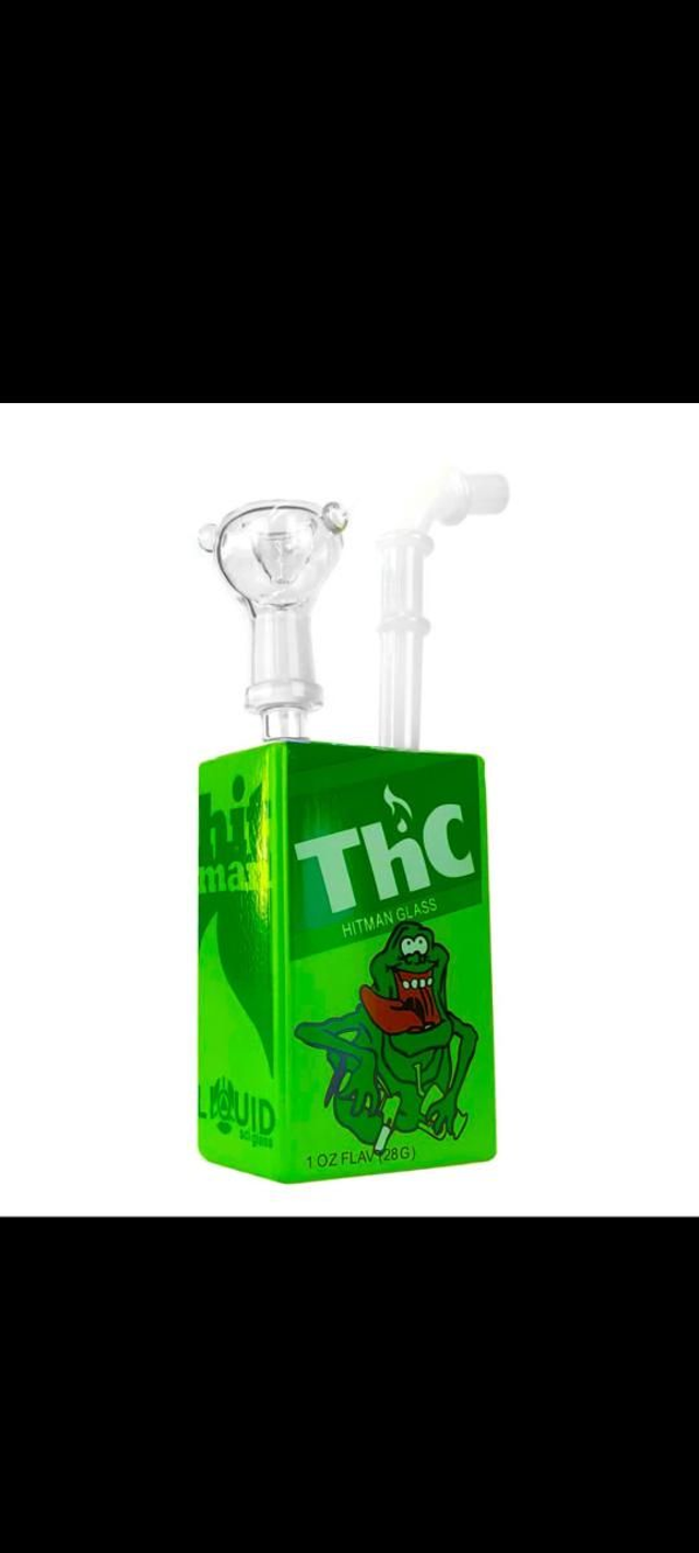 Juice Glass Bong Cartoon THC Frog 19cm