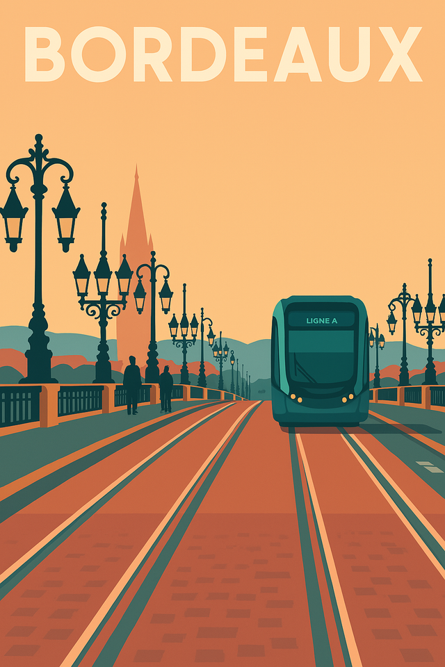 Affiche photo – Bordeaux