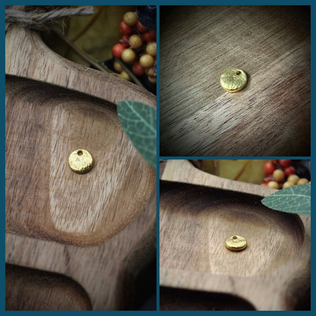 Pet Nose Print Pendant, 24ct Gold Plated Sterling Silver