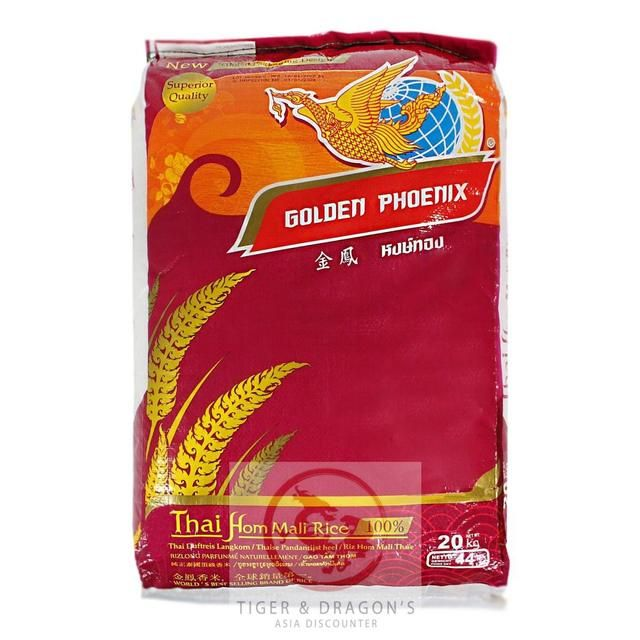 Golden Phoenix Thai Hom Mali Rice 20kg