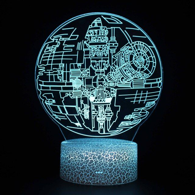 Death Star Blueprint of Star Wars