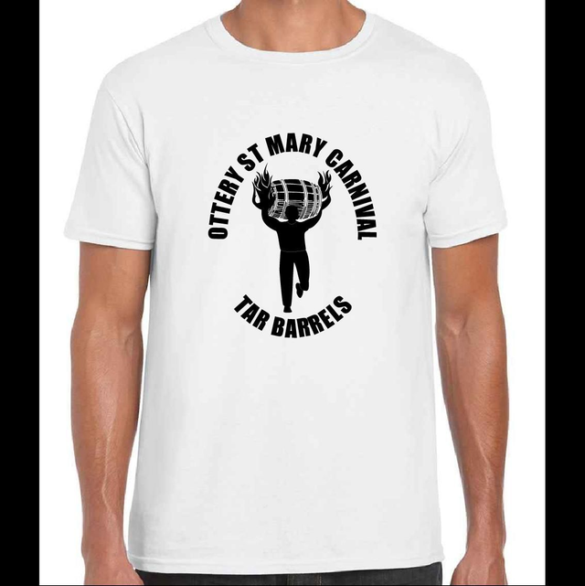 T Shirt Adult Roller White