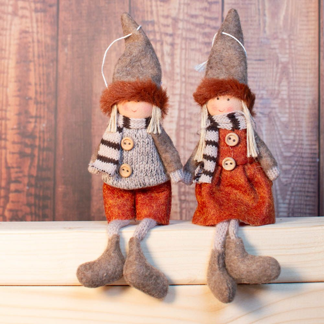 Orange Hanging Dolls 