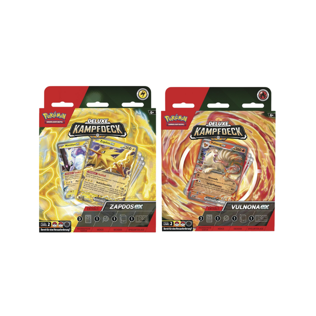 Deluxe Kampfdeck - Zapdos ex / Vulnona ex